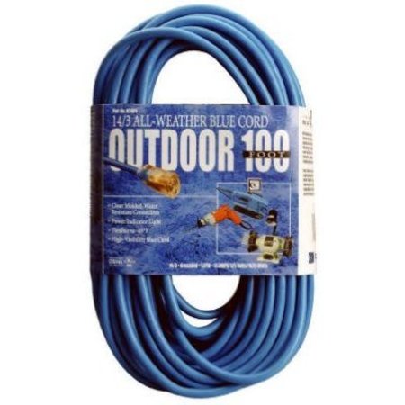 SOUTHWIRE 100' 143 BLU EXT Cord 02469-06